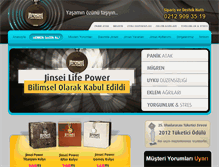 Tablet Screenshot of jinseipower.com